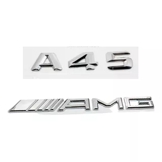 Emblema Mercedes Benz  A45 Amg Cromado Pronta Entrega