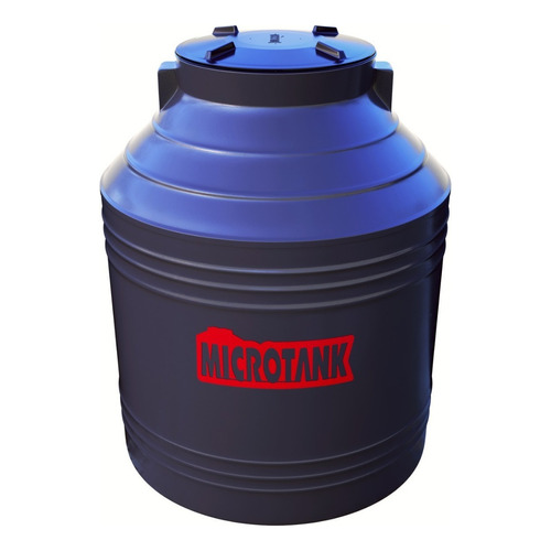 Tanque de agua Microtank Tricapa vertical polietileno 800L negro de 120 cm x 96 cm