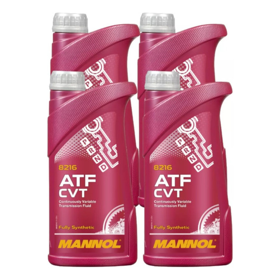 Lubricante Aceite Mannol Trans Atf - Cvt Full Synthetic 4lts