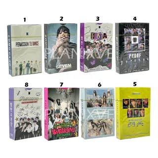 K-pop Caja 55 Cartas Fotográficas Bts Black Pink Twice 