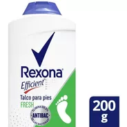 Polvo Talco Pedico Efficient Fresh Antibacteria Rexona 200gr