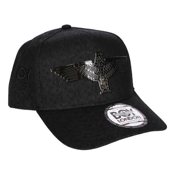 Gorra Ajustable Aguila Y Bordado Letras Negras Boy London