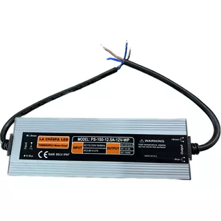 Transformador 12v 150w Para Exterior 