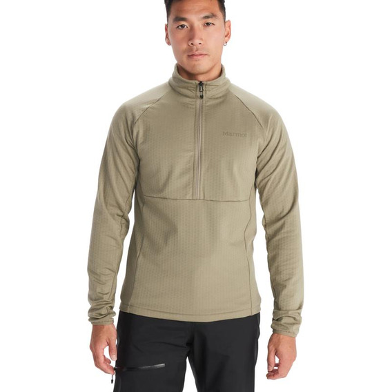 Polar Hombre Marmot Leconte Fleece 1/2 Zip Verde