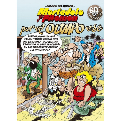 Mortadelo y FilemÃÂ³n. Por el Olimpo ese (Magos del Humor 192), de Ibáñez, Francisco. Editorial Bruguera Ediciones B, tapa dura en español