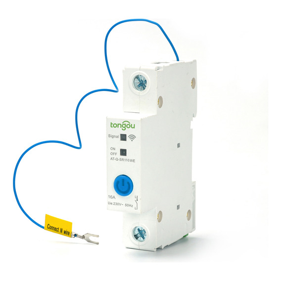 Interruptor Wifi Inteligente 1p Din Rail Ewelink Control De