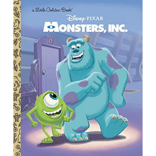 Monsters, Inc. Little Golden Book (Disney/Pixar Monsters, Inc.) (Libro en Inglés), de RH Disney. Editorial Golden/Disney, tapa pasta dura, edición illustrated en inglés, 2012
