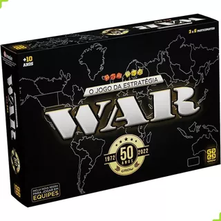 Jogo War 50 Anos Edição Colecionador