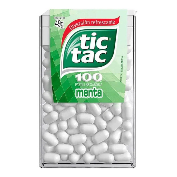 Tableta Tic Tac sabor menta 49g