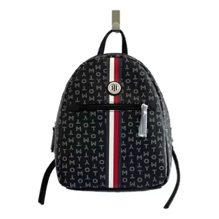 Mini Mochila Tommy Hilfiger Urban Logo Azul - Azul - Único