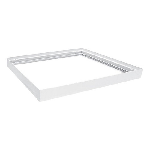 Marco Accesorio Para Plafón Panel De Aluminio 60x60 Cm Color Blanco