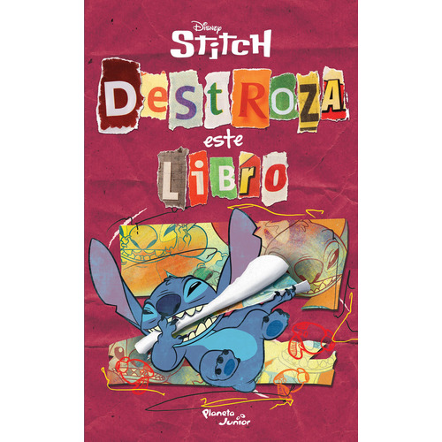 Libro Stitch. Destroza Este Libro - Disney - Planeta Junior