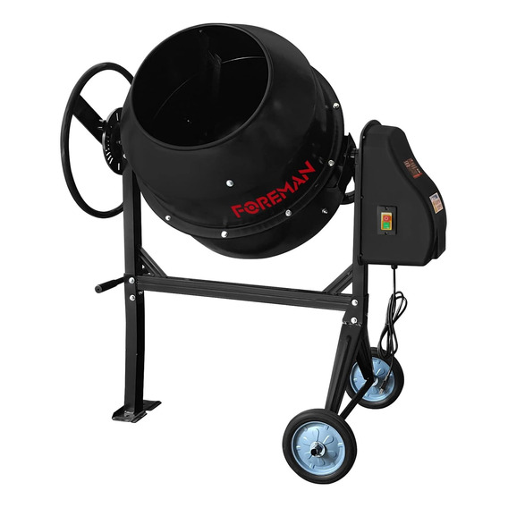 Revolvedora De Concreto Eléctrica Foreman 200 Litros 850w