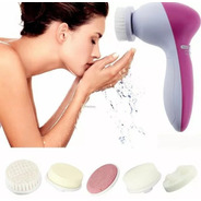 Escova Massageadora Derma Spa Aparelho Limpeza Facial 5x1