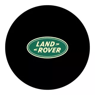Capa De Estepe Land Rover Defender Logo Verde