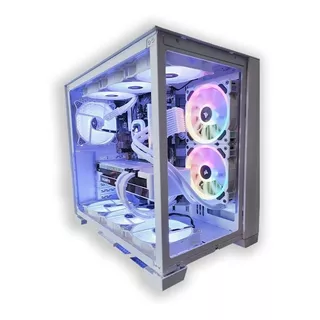 Pc Extreme Gamer Blanca White Snow 5600x + 3070 Ti Gama Alta