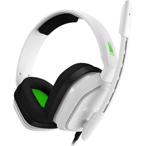 Audífonos Logitech Astro A10 Con Micrófono Xbox Windows 10 Color Blanco Color de la luz 0