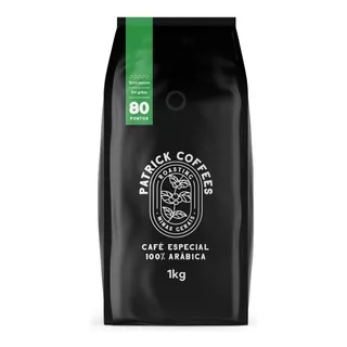 Café Especial Patrick Coffees 80 Pontos Em Grãos 1kg