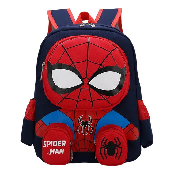 Mochila Escolar Spiderman Para Niños