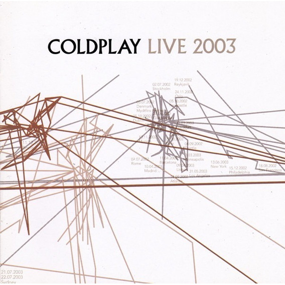 Coldplay Live 2003 Cd Nuevo Eu Musicovinyl