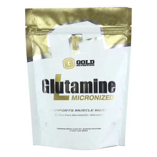 Glutamina Gold Nutrition Micronizada Aminoácido Recuperador Sabor Neutro