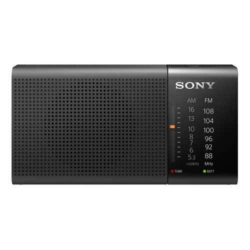 Radio  Sony ICF-P36 ICF-P36 analógico portátil color negro