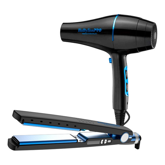 Kit Babyliss Planchita Pelo Alisado 4091 Secador 2000w