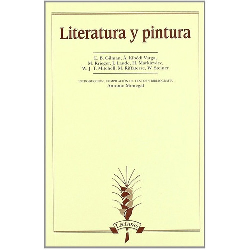 Literatura Y Pintura, De Monegal Brancós, Antonio. Editorial Arco Libros - La Muralla, S.l., Tapa Blanda En Español