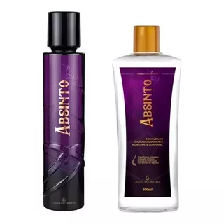 Kit Perfume Absinto Água De Cheiro 100ml + Hidratante 300ml