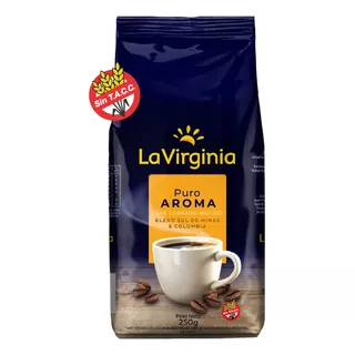 Cafe Torrado Molido Puro Aroma La Virginia Con 250 Gr