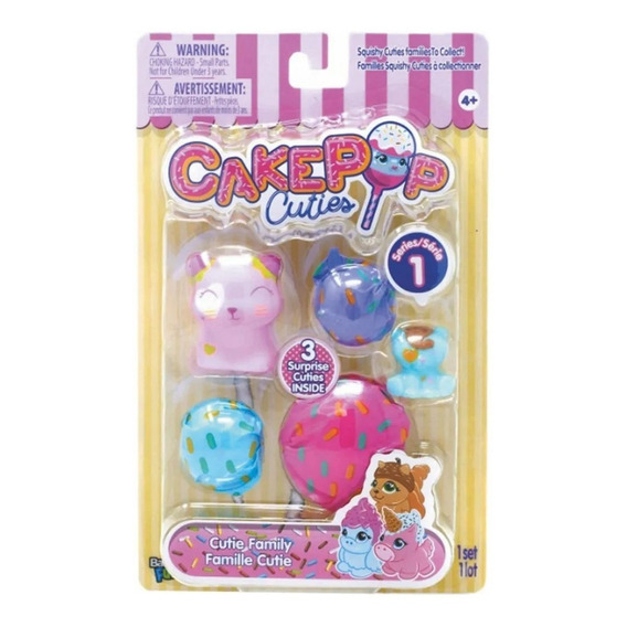 Squishy Cakepop Cuties Family Magic Makers Pop004