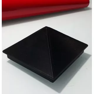 Tapas Plásticas Caños Modelo Pirámide 50x50mm Son 4 Unidades