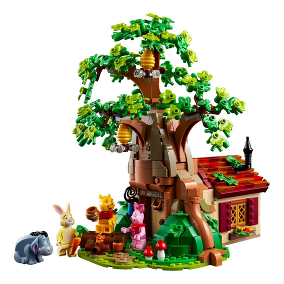 Kit De Construcción Winnie The Pooh 1265 Piezas Y 5 Figuras