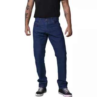 Calça Jeans Barata Reforçada Masculino Uniforme De Trabalho