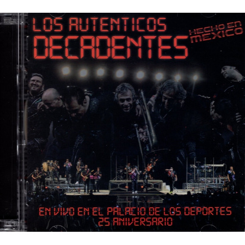 Los Autenticos Decadentes - Hecho En Mexico - Disco Cd + Dvd