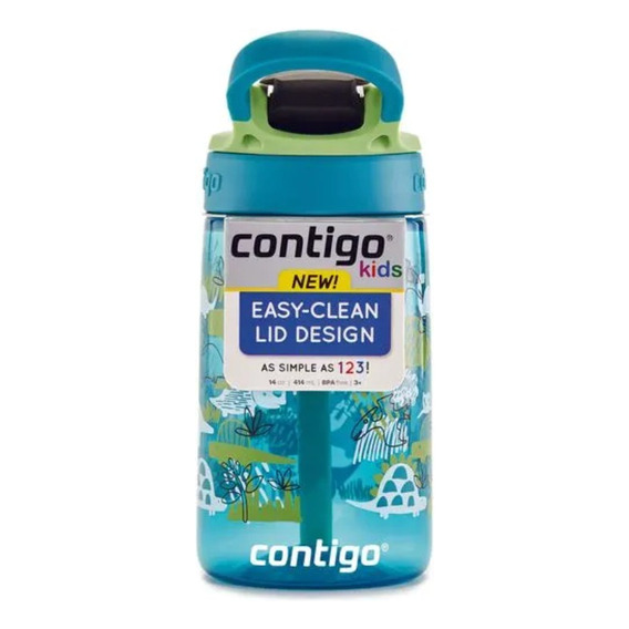 Botella De Tritan Kids Dino 414ml - Contigo