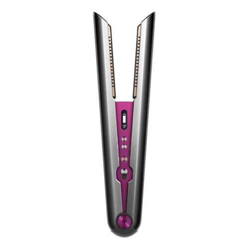 Planchita de pelo inalámbrica Dyson Corrale black nickel y fuchsia 10.8V - 16.8V