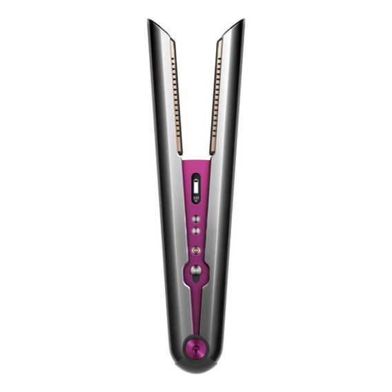 Planchita de pelo inalámbrica Dyson Corrale black nickel y fuchsia 10.8V - 16.8V