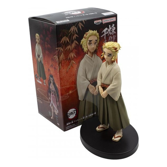 Figura De Acción Bandai Demon Slayer Senjuro Rengoku Vol.26