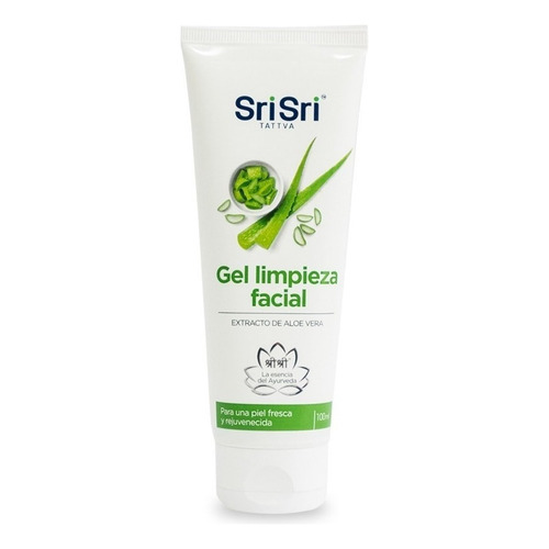 Gel De Limpieza Facial Con Extracto De Aloe Vera Sri Sri Tipo de piel Normal