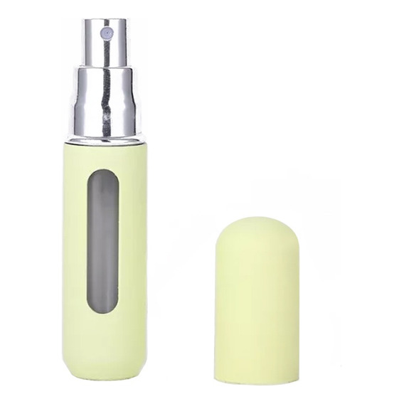 Atomizador Spray Perfume Recargable Portatil Amarillo Pastel