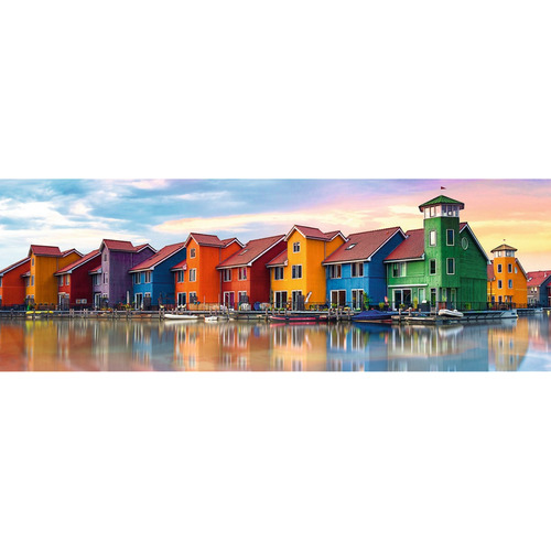 Puzzle Rompecabezas 1000 Pz Panoramico Groningen Trefl 29034