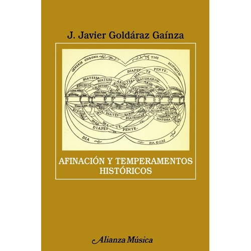Afinaciãâ³n Y Temperamentos Histãâ³ricos, De Goldáraz Gaínza, J. Javier. Alianza Editorial, Tapa Blanda En Español