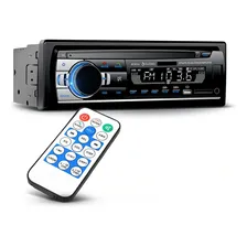 Estéreo Para Auto Fijo Suono Digital 1din Bluetooth Usb Mp3 Radio Fm Manos Libres 60w X4 Entrada Sd Auxiliar Control Remoto Compatible Android iPhone