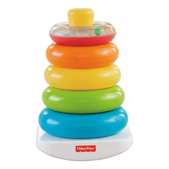 Pirámide Fisher Price De Argollas Aros Juguete Ecológico 