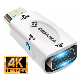 Dehuka Conversor Hdmi Vga Color Blanco