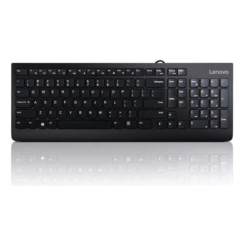 Teclado Lenovo Con Cable/negro Color del teclado Black