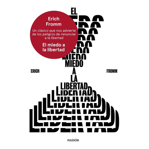 Libro: El Miedo A La Libertad / Erich Fromm - Tapa Dura