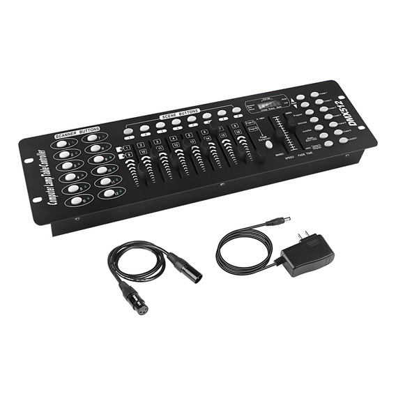 Controlador Dmx 192 Canales Luces Dj Consola 512 + Línea