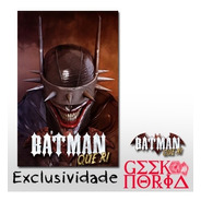Placa Decorativa Geek Dc - Batman Que Ri